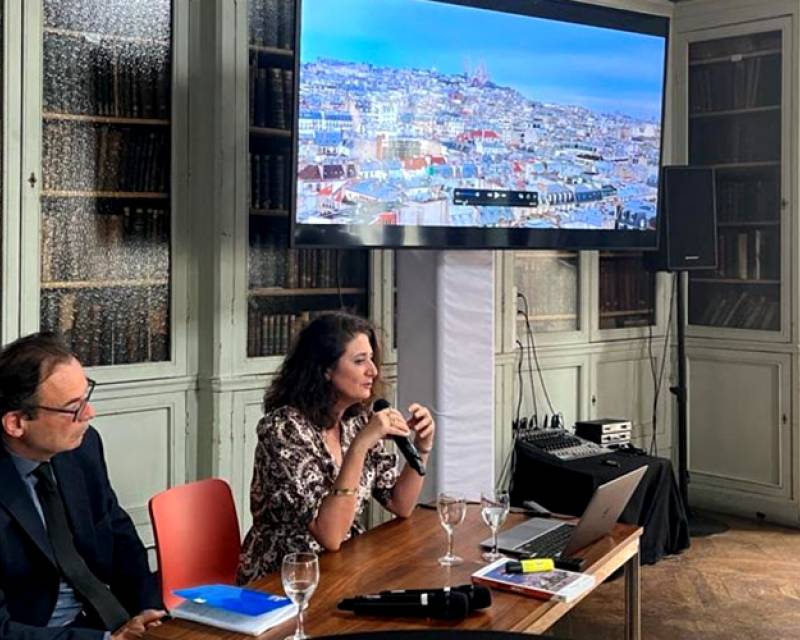 Conférence sur l’Iran animée par Hanieh Delecroix, artiste franco-iranienne et Thierry Coville, économiste spécialiste de l’Iran