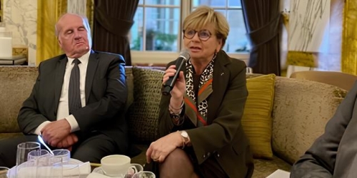 Représentation FDS au petit-déjeuner organisé par la FPI